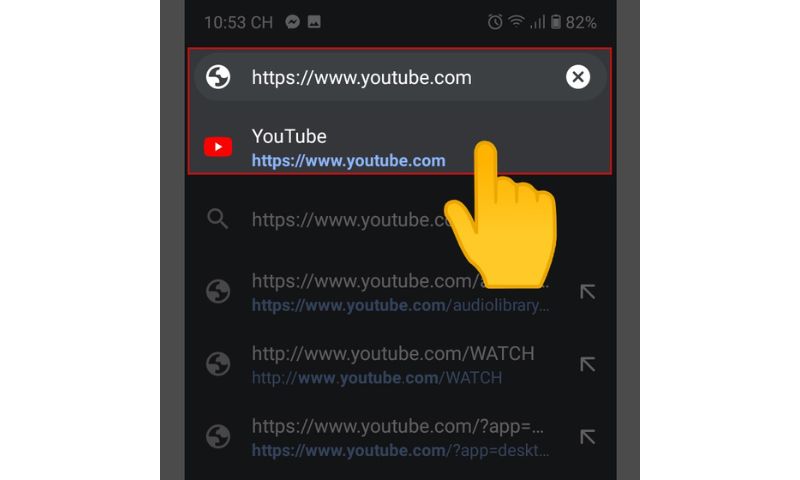 Cách xem youtube ngoài màn hình bằng trình duyệt Google Chrome