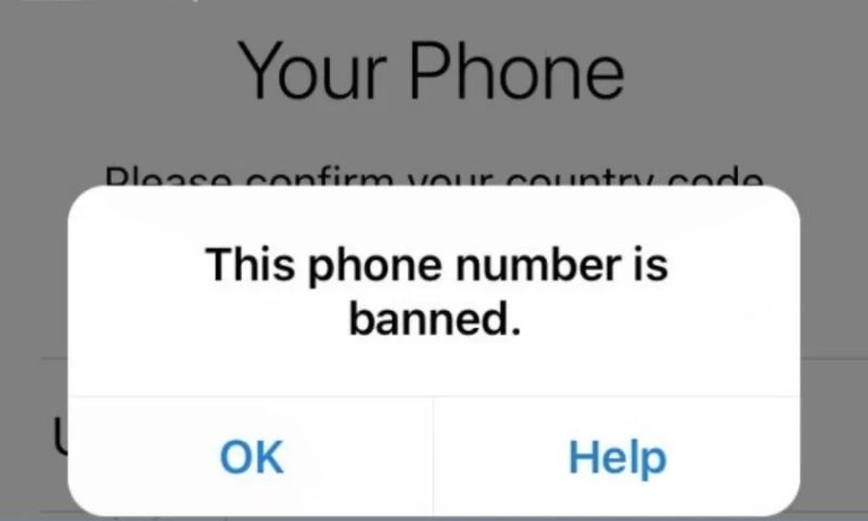 Tại sao số điện thoại bị cấm trên Telegram?