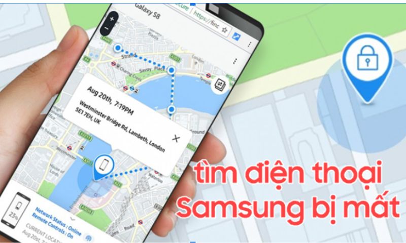 Điều kiện để định vị tìm được điện thoại Samsung khi bị mất tắt nguồn