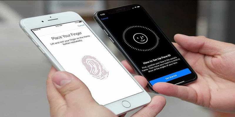 Sử dụng Face ID hoặc Touch ID